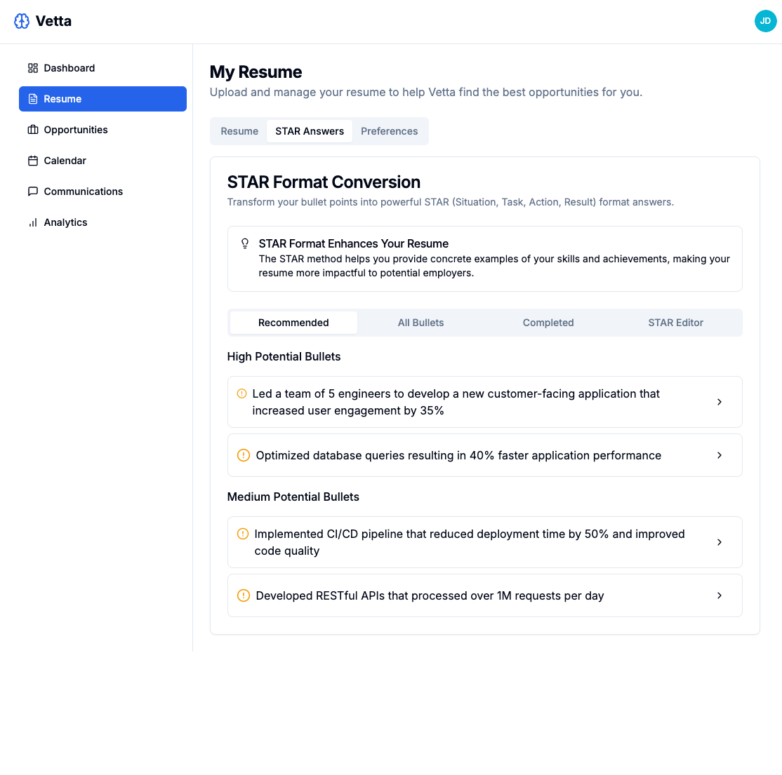 STAR Format Conversion